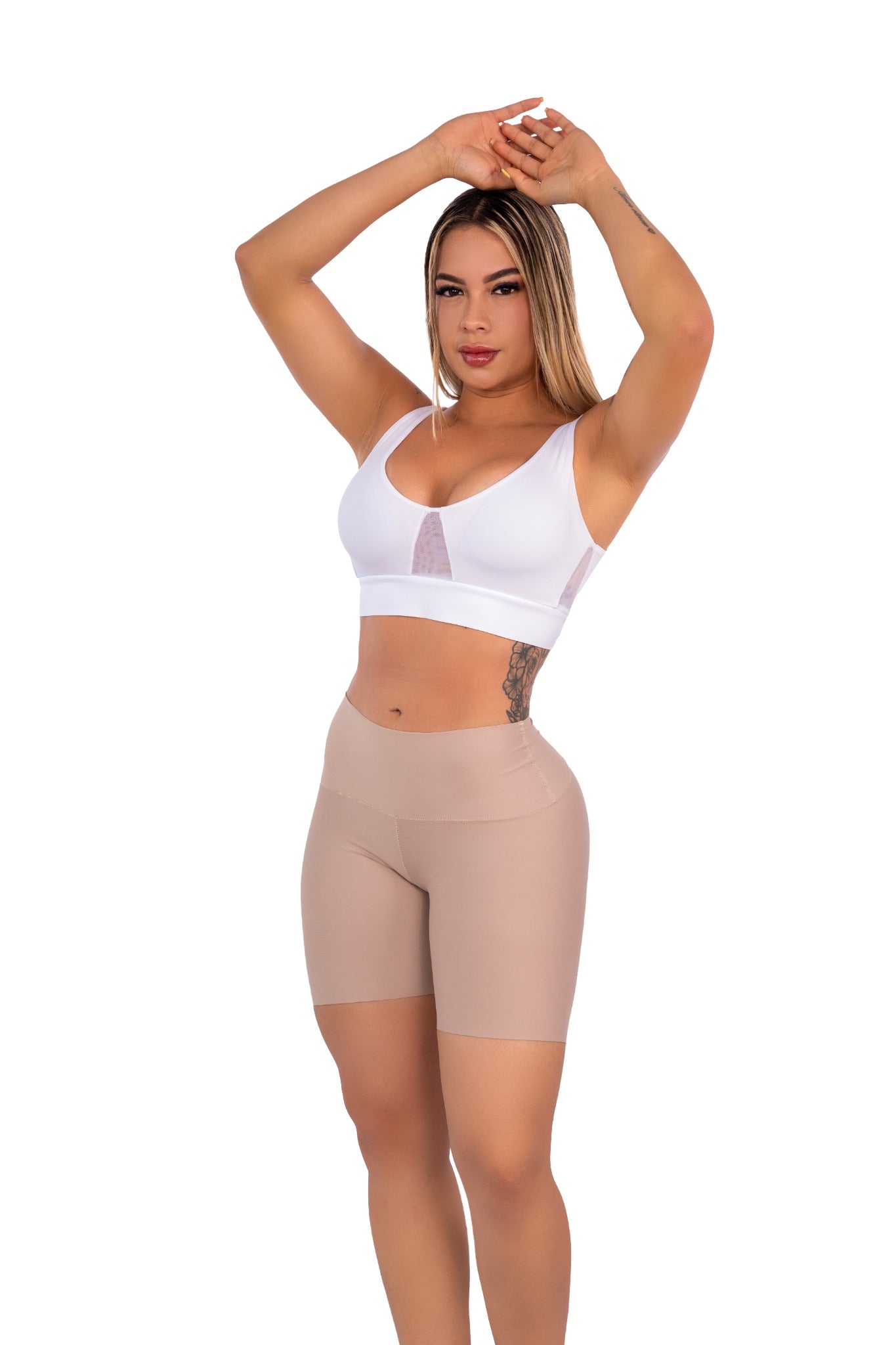 Faja Short Colombiana Moldeadora Push Up de Control Abdomen | SlimCol